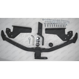 TRV-13-991122.00 PT GROUP Фаркоп на Toyota RAV4 2013-2019. Требуется подрезка бампера. Тип шара: E (легкосъемный шар под квадрат). Нагрузки: 2000/60 кг, масса фаркопа 21