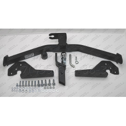 TRV-13-991122.00 PT GROUP Фаркоп на Toyota RAV4 2013-2019. Требуется подрезка бампера. Тип шара: E (легкосъемный шар под квадрат). Нагрузки: 2000/60 кг, масса фаркопа 21