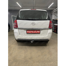 1175-A ORIS Фаркоп на Opel Zafira B 2005-2012. Необходима подрезка бампера. Тип шара: A. Нагрузки: 1500/75 кг, масса фаркопа 17,2 кг (без электрики в комплекте)
