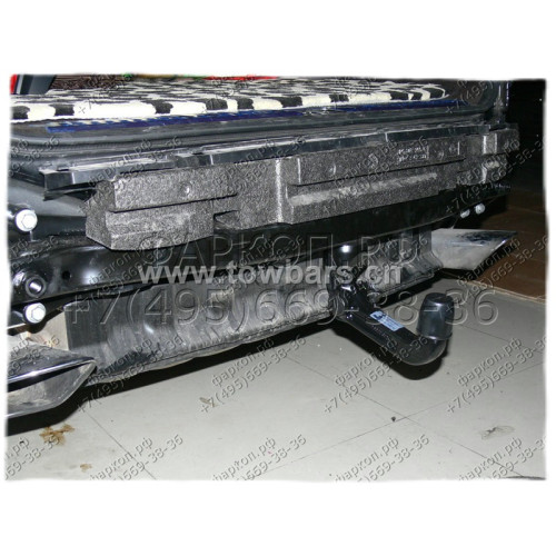 321736600001 WESTFALIA Фаркоп на Volkswagen Touareg 2002-2010, 2010-2018, Porsche Cayenne 2002-2010, 2010-2017. Быстросъемное вертикальное крепление шара на ключе. Нагрузки 3500/140 кг, масса фаркопа 34 кг