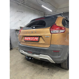 1240-A ORIS Фаркоп на Лада Х РЕЙ (Lada XRay) 2016-2022, Lada XRay Cross 2018-2022 без подрезки бампера. Тип шара: A. Нагрузки: 1200/75 кг, масса фаркопа 14,2 кг (без электрики в