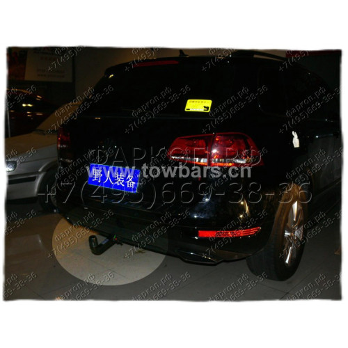 321736600001 WESTFALIA Фаркоп на Volkswagen Touareg 2002-2010, 2010-2018, Porsche Cayenne 2002-2010, 2010-2017. Быстросъемное вертикальное крепление шара на ключе. Нагрузки 3500/140 кг, масса фаркопа 34 кг