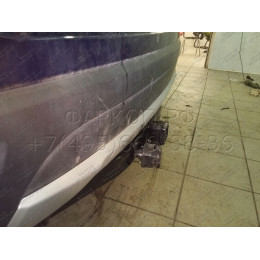 FA 0995-E Бизон Фаркоп на Mitsubishi Outlander 2012-2022 без подрезки бампера. Тип шара: E (легкосъемный шар под квадрат). Нагрузки: 3200/120 кг. Не комплектуется эл