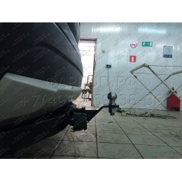 FA 0995-E Бизон Фаркоп на Mitsubishi Outlander 2012-2022 без подрезки бампера. Тип шара: E (легкосъемный шар под квадрат). Нагрузки: 3200/120 кг. Не комплектуется эл