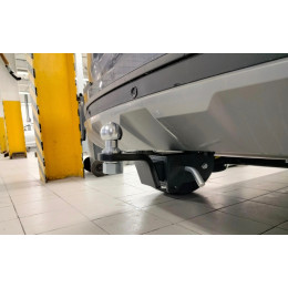 F.0911.002 BERG Фаркоп на Tenet T4 2025-, Chery Tiggo 4 2024-, Chery Tiggo 4 Pro 2022-, Chery Tiggo 4 2019-2023 без снятия и подрезки бампера. Тип шара: E. Нагрузки: 1500/75 кг, масса фаркопа 1
