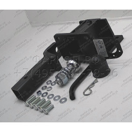 2152-E ORIS Фаркоп на Volkswagen Amarok 2010-2022 без выреза в бампере. Тип шара: E. Нагрузки: 2500/100 кг, масса фаркопа 10,8 кг (без электрики в комплекте)
