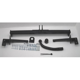 2198-A ORIS Фаркоп на Volkswagen Passat B8 седан 2015-2022, Skoda Superb 2015-2024. Необходим видимый вырез бампера. Тип шара: A. Нагрузки: 2233/100 кг, масса фаркопа 20 кг (без э