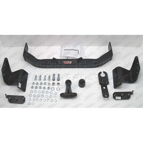 2358.21 SHERIFF Фаркоп на Mitsubishi Pajero Sport 2 2008-2016, Mitsubishi Pajero Sport 3 2016-2021 без подрезки бампера. Тип шара: F. Нагрузки: 1500/50 кг, масса фаркопа 19,06 кг (без электрики в комплекте)