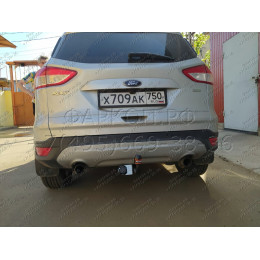 FD 31 AVTOS Фаркоп на Ford Kuga 2013-2019 без подрезки бампера. Тип шара: A. Нагрузки: 2000/100 кг, масса фаркопа 17 кг (без электрики в комплекте)