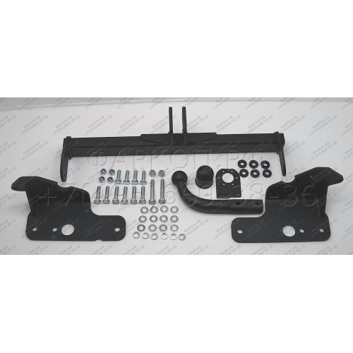 3087-A ORIS Фаркоп на Toyota Corolla седан 2007-2013, 2013-2019 без выреза бампера. Тип шара: A. Нагрузки: 1200/75 кг, масса фаркопа 19,4 кг (без электрики в комплекте)