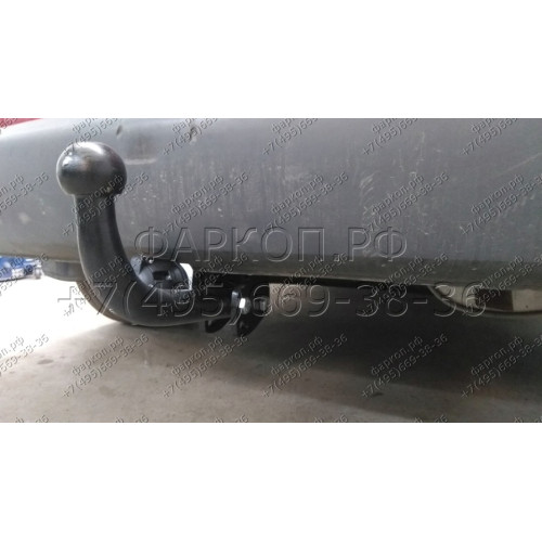 VW 21 AVTOS Фаркоп на Volkswagen Caddy 2004-2021 без подрезки бампера. Тип шара: A. Нагрузки: 1250/75 кг, масса фаркопа 22,5 кг (без электрики в комплекте)