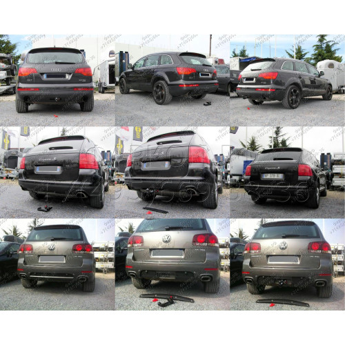 321736600001 WESTFALIA Фаркоп на Volkswagen Touareg 2002-2010, 2010-2018, Porsche Cayenne 2002-2010, 2010-2017. Быстросъемное вертикальное крепление шара на ключе. Нагрузки 3500/140 кг, масса фаркопа 34 кг