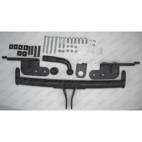 3323-A ORIS Фаркоп на Lifan X60 2012-2021, Lifan X70 2017-2021 без подрезки бампера. Тип шара: A. Нагрузки: 1500/75 кг, масса фаркопа 17 кг (без электрики в комплекте)