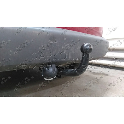VW 21 AVTOS Фаркоп на Volkswagen Caddy 2004-2021 без подрезки бампера. Тип шара: A. Нагрузки: 1250/75 кг, масса фаркопа 22,5 кг (без электрики в комплекте)