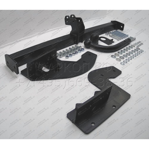 4163-A ORIS Фаркоп на Mitsubishi Lancer седан 2012-2018 (двигатель 1,6 л) без подрезки бампера. Тип шара: A. Нагрузки: 1200/50 кг, масса фаркопа 17,9 кг (без электрики в комплекте)