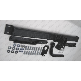 4355-A ORIS Фаркоп на Nissan Note 2006-2014. Необходима подрезка бампера. Тип шара: A. Нагрузки: 1100/50 кг, масса фаркопа 14,6 кг (без электрики в комплекте)