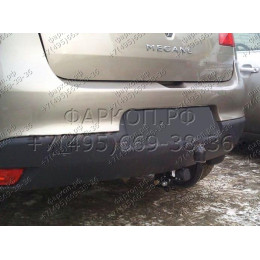 1425-A ORIS Фаркоп на Renault Megane III хетчбек 2008/12-2016, Renault Scenic 2 2003-2009, Renault Grand Scenic 2 2003-2009, Renault Scenic 3 2009/06-2016, Renault Grand Scenic 3 2009/06-2016 без выреза в бампере. Тип ш