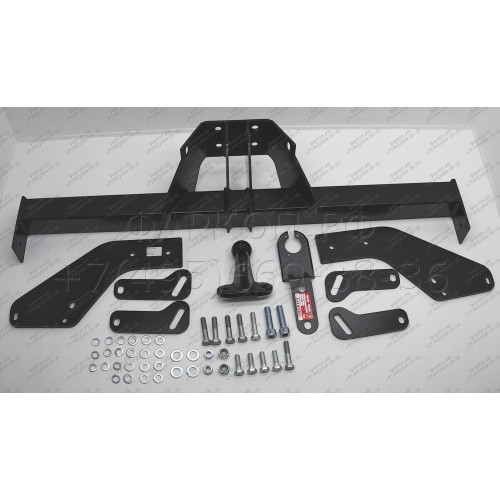 4540.21 SHERIFF Фаркоп на Great Wall Wingle 7 2020- без выреза в бампере. Тип шара: F. Нагрузки: 2500/100 кг, масса фаркопа 30,98 кг (без электрики в комплекте)