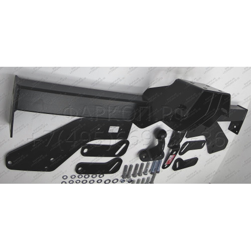 4540.21 SHERIFF Фаркоп на Great Wall Wingle 7 2020- без выреза в бампере. Тип шара: F. Нагрузки: 2500/100 кг, масса фаркопа 30,98 кг (без электрики в комплекте)