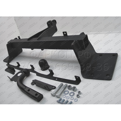 4760-A ORIS Фаркоп на BMW X5 G05 2018-, BMW X7 G07 2019-, BMW X6 G06 2019- без выреза в бампере. Тип шара: A. Нагрузки: 3000/140 кг, масса фаркопа 21,5 кг (без электрики в комплекте)