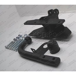 4852-A ORIS Фаркоп на Jeep Wrangler JK 2007-2018, JL 2018- без выреза в бампере. Тип шара: A. Нагрузки: 3100/90 кг, масса фаркопа 9,1 кг (без электрики в комплекте)