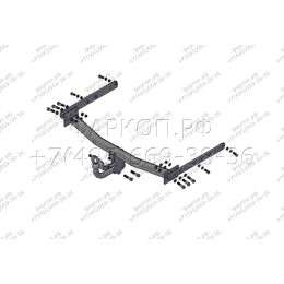 6041 Трейлер Фаркоп для Ford Kuga 2008-2013, 2013-2019. Требуется подрезка бампера. Тип шара: A. Нагрузки: 1000/50 кг, масса фаркопа 17,2 кг (без электрики в компле