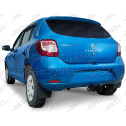 F.4712.001 BERG Фаркоп на Renault Logan 2005-2014, Renault Logan 2014-2022 (без выреза бампера), Renault Logan Stepway 2019-2022, Renault Sandero 2014-2022, Renault Sandero Stepway 2014-2022 (необходима подрезка 