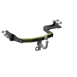6761-AN ORIS Фаркоп на Kia Sorento Prime 2015-2018, 2018-2020, Hyundai Santa Fe 2018-2021. Необходима подрезка бампера. Тип шара: A. Нагрузки: 2000/75 кг, масса фаркопа 19,5 кг (без эле