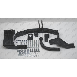 6761-AN ORIS Фаркоп на Kia Sorento Prime 2015-2018, 2018-2020, Hyundai Santa Fe 2018-2021. Необходима подрезка бампера. Тип шара: A. Нагрузки: 2000/75 кг, масса фаркопа 19,5 кг (без эле