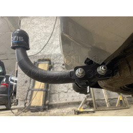 6761-AN ORIS Фаркоп на Kia Sorento Prime 2015-2018, 2018-2020, Hyundai Santa Fe 2018-2021. Необходима подрезка бампера. Тип шара: A. Нагрузки: 2000/75 кг, масса фаркопа 19,5 кг (без эле