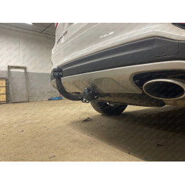 6761-AN ORIS Фаркоп на Kia Sorento Prime 2015-2018, 2018-2020, Hyundai Santa Fe 2018-2021. Необходима подрезка бампера. Тип шара: A. Нагрузки: 2000/75 кг, масса фаркопа 19,5 кг (без эле