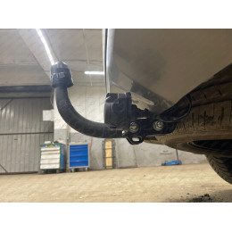 6761-AN ORIS Фаркоп на Kia Sorento Prime 2015-2018, 2018-2020, Hyundai Santa Fe 2018-2021. Необходима подрезка бампера. Тип шара: A. Нагрузки: 2000/75 кг, масса фаркопа 19,5 кг (без эле