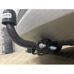 7231 Трейлер Фаркоп для Hyundai Santa Fe 2012-2018, в т.ч. Hyundai Santa Fe Premium 2016-2018, Kia Sorento 2012-2015. Требуется подрезка бампера. Тип шара: A. Нагрузки: 1000/50 кг, масса ф