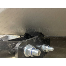 7231 Трейлер Фаркоп для Hyundai Santa Fe 2012-2018, в т.ч. Hyundai Santa Fe Premium 2016-2018, Kia Sorento 2012-2015. Требуется подрезка бампера. Тип шара: A. Нагрузки: 1000/50 кг, масса ф