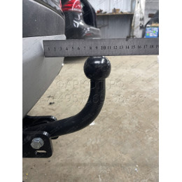 7231 Трейлер Фаркоп для Hyundai Santa Fe 2012-2018, в т.ч. Hyundai Santa Fe Premium 2016-2018, Kia Sorento 2012-2015. Требуется подрезка бампера. Тип шара: A. Нагрузки: 1000/50 кг, масса ф