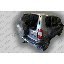 T-VAZ-18E TAVIALS ТСУ для ВАЗ 2123 Chevrolet Niva / Шевроле Нива / Шнива 1999-2020, Lada Niva 2020-2021, Lada Niva Travel 2021- без снятия и выреза бампера. Тип шара: E. Нагрузки: 750/100 кг