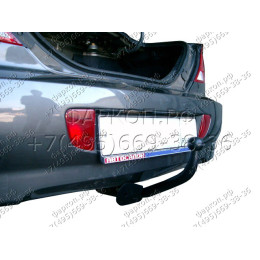 7320 Трейлер Фаркоп для Kia Spectra седан 2004-2009 без подрезки бампера. Тип шара: A. Нагрузки: 1000/50 кг, масса фаркопа 14,9 кг. для установки фаркопа потреб