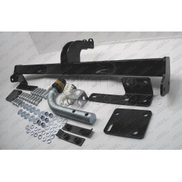 91412-A MOTODOR Фаркоп с оцинкованным шаром на Nissan X-Trail T32 2014-2022, Renault Koleos 2017-2020 без выреза в бампере. Тип шара: A. Нагрузки: 2000/100 кг, масса фаркопа 19,5 кг