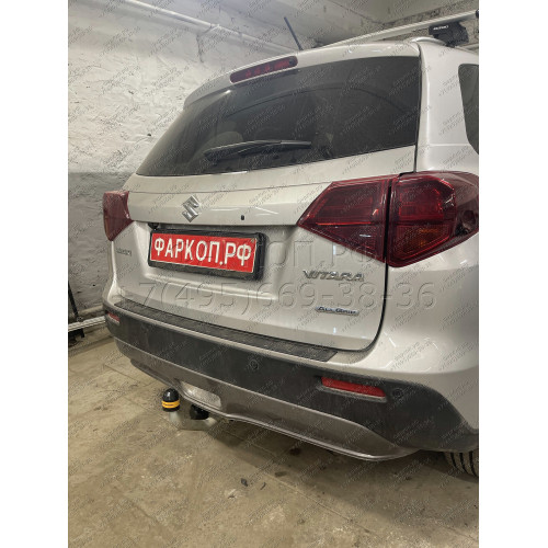 92402-A MOTODOR Фаркоп с оцинкованным шаром на Suzuki Vitara 2015-, Suzuki SX4 S-Cross 2013-2022. Необходима подрезка бампера. Тип шара: A. Нагрузки: 1400/75 кг, масса фаркопа 15 кг (без электрики в комплекте)