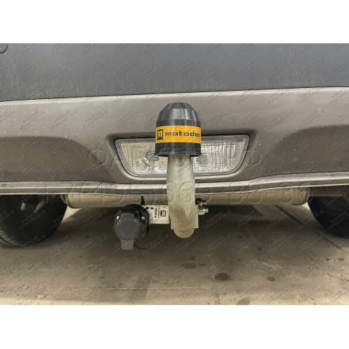 92402-A MOTODOR Фаркоп с оцинкованным шаром на Suzuki Vitara 2015-, Suzuki SX4 S-Cross 2013-2022. Необходима подрезка бампера. Тип шара: A. Нагрузки: 1400/75 кг, масса фаркопа 15 кг (без электрики в комплекте)