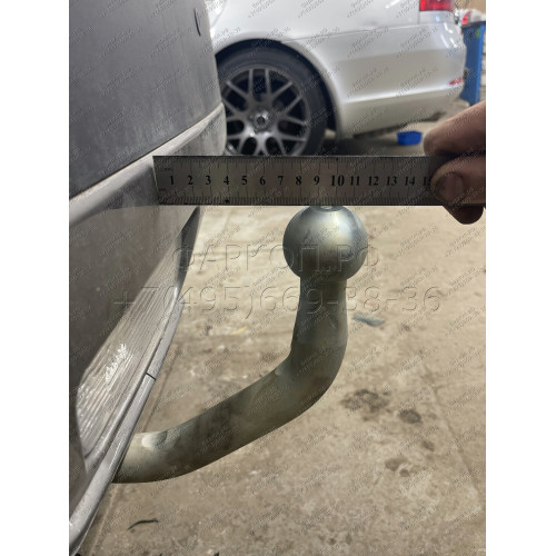 92402-A MOTODOR Фаркоп с оцинкованным шаром на Suzuki Vitara 2015-, Suzuki SX4 S-Cross 2013-2022. Необходима подрезка бампера. Тип шара: A. Нагрузки: 1400/75 кг, масса фаркопа 15 кг (без электрики в комплекте)