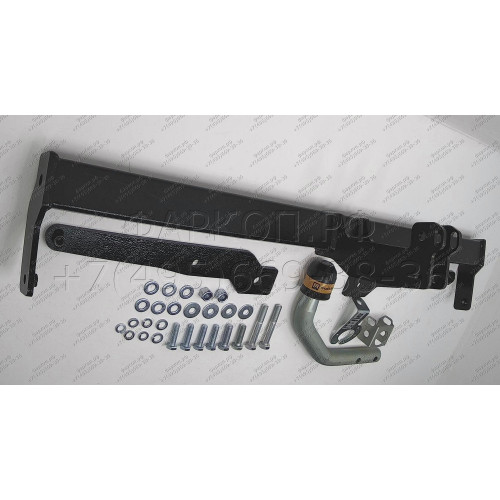 92402-A MOTODOR Фаркоп с оцинкованным шаром на Suzuki Vitara 2015-, Suzuki SX4 S-Cross 2013-2022. Необходима подрезка бампера. Тип шара: A. Нагрузки: 1400/75 кг, масса фаркопа 15 кг (без электрики в комплекте)