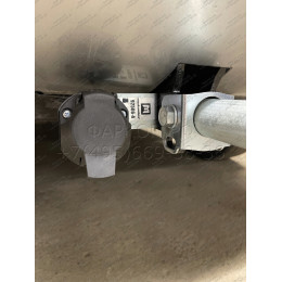 92506-A MOTODOR Фаркоп с оцинкованным шаром на Toyota RAV4 2013-2019. Необходима подрезка бампера. Тип шара: A. Нагрузки: 1500/75 кг, масса фаркопа 23 кг (без элект