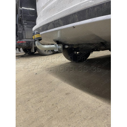 92506-A MOTODOR Фаркоп с оцинкованным шаром на Toyota RAV4 2013-2019. Необходима подрезка бампера. Тип шара: A. Нагрузки: 1500/75 кг, масса фаркопа 23 кг (без элект