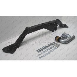 92519-A MOTODOR Фаркоп с оцинкованным шаром на Toyota Prius C 2011-2019, Toyota Aqua 2011-2019. Тип шара: A. Нагрузки: 800/75 кг, масса фаркопа 12,5 кг (без электрики в комплект