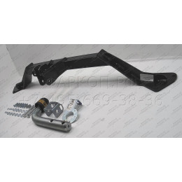92519-A MOTODOR Фаркоп с оцинкованным шаром на Toyota Prius C 2011-2019, Toyota Aqua 2011-2019. Тип шара: A. Нагрузки: 800/75 кг, масса фаркопа 12,5 кг (без электрики в комплект