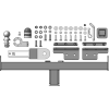 99004-E MOTODOR Фаркоп с оцинкованным шаром на Xcite X-Cross 7 2024-, Chery Tiggo 7 Pro 2020-2024, Chery Tiggo 7 Pro Max 2022-2024, 2024-, Exeed LX 2022- без выреза в бампере. Тип шара: E. Нагрузки 1500/75 кг, масса фаркопа 17,4 кг (без электрики в компле