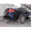 A047C GALIA Полностью оцинкованный фаркоп на Audi A4 B8 седан/универсал 2007-2015, Audi A4 Allroad 2009-2016, Audi A5 Sportback 2008-2016. Подрозетник убирается за бампер. Тип шара: C (горизонтальный съемный). Невидимый вырез бампера. Нагрузки: 2200/90 кг