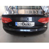 A047C GALIA Полностью оцинкованный фаркоп на Audi A4 B8 седан/универсал 2007-2015, Audi A4 Allroad 2009-2016, Audi A5 Sportback 2008-2016. Подрозетник убирается за бампер. Тип шара: C (горизонтальный съемный). Невидимый вырез бампера. Нагрузки: 2200/90 кг