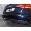 A047C GALIA Полностью оцинкованный фаркоп на Audi A4 B8 седан/универсал 2007-2015, Audi A4 Allroad 2009-2016, Audi A5 Sportback 2008-2016. Подрозетник убирается за бампер. Тип шара: C (горизонтальный съемный). Невидимый вырез бампера. Нагрузки: 2200/90 кг